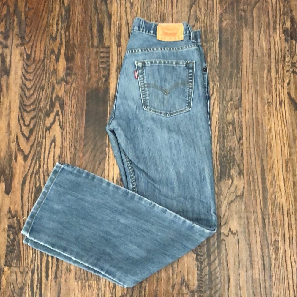 Levi’s 514 Slim Straight Jeans - 28W x 28L, size 16 (girls)